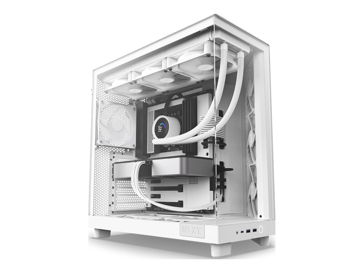 NZXT H6 Flow PC-kotelo valkoinen