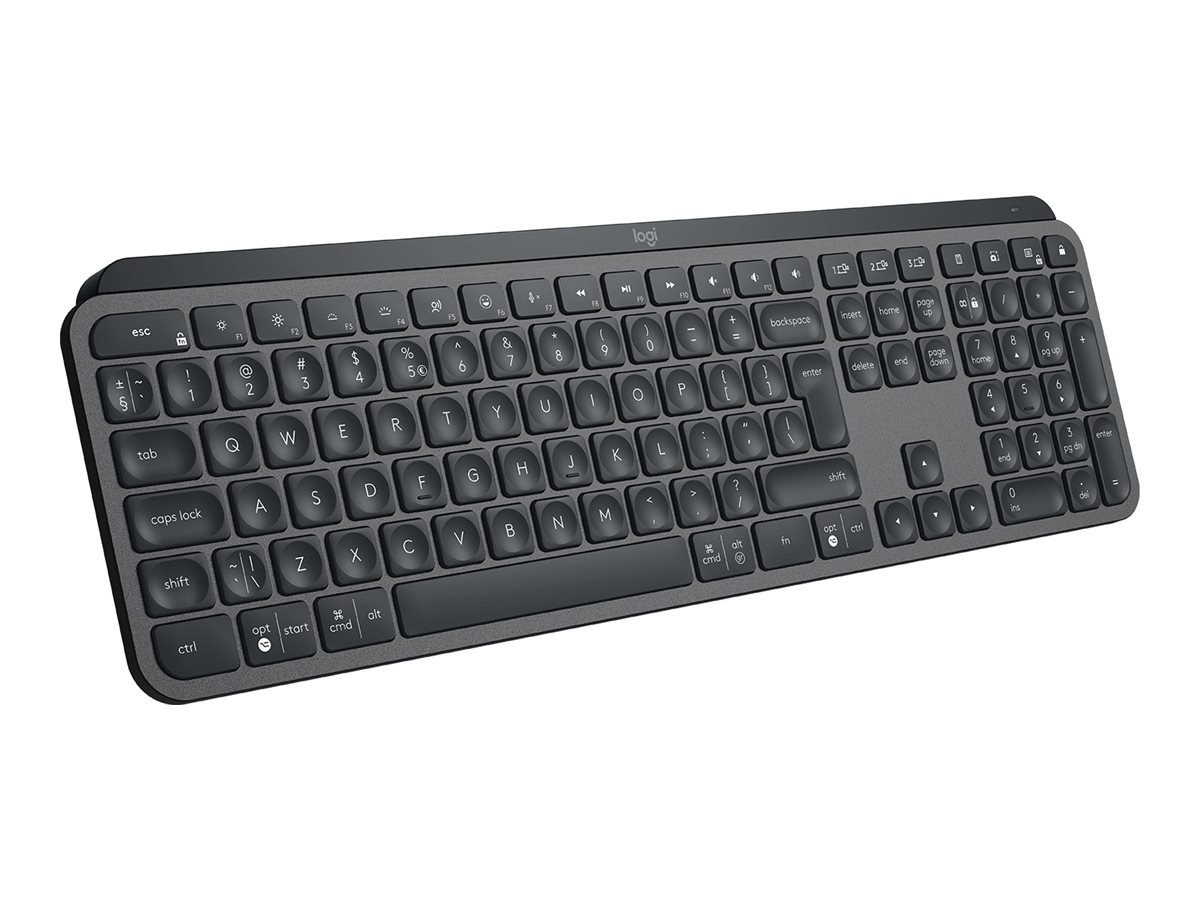 Logitech MX Keys yrityksille -näppäimistö grafiitti (US)