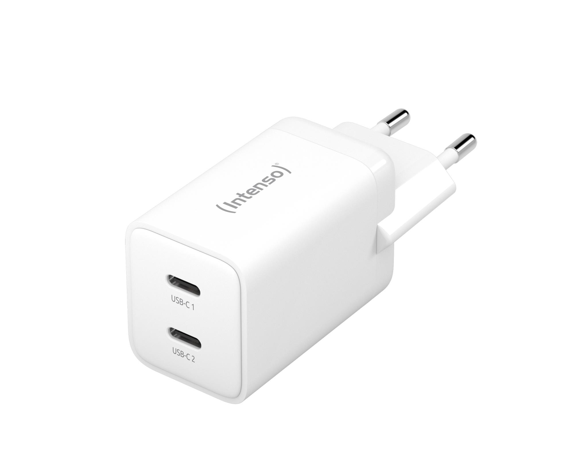 Verkkovirtalaturi 2x USB-C GaN 7804012 Intenso