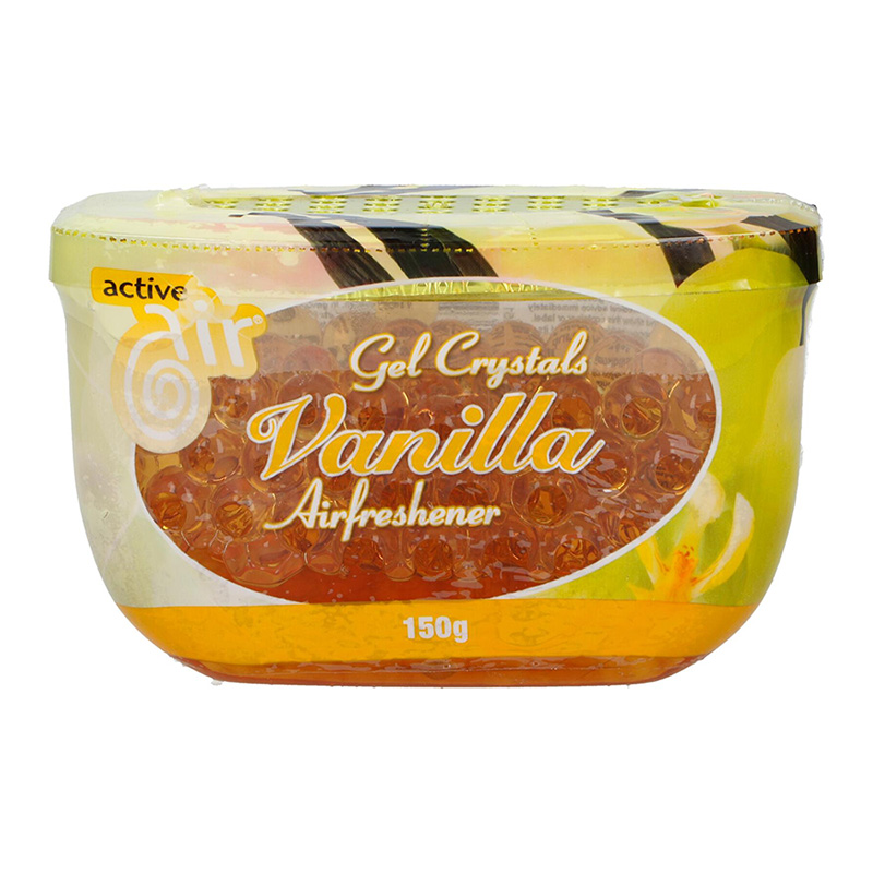 Active Air geelihelmet ilmanraikastukseen, 150 g, vaniljantuoksu
