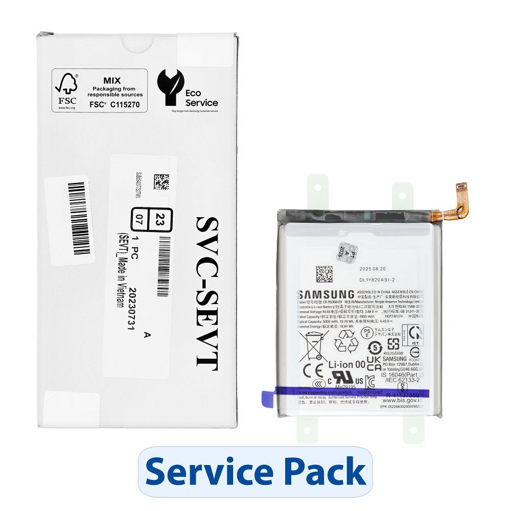 ServicePack Akku EB-BS908ABY SAMSUNG S22 Ultra S908 GH82-27484A