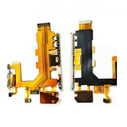 Flex Cable Compatible With Sony Xperia Z2 D6503 Main with on / off and volume control buttons and microphone Original