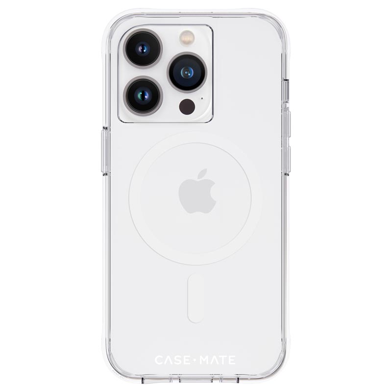 Case-Mate Tough Clear MagSafe suojakuori iPhone 14 Pro -laitteelle, läpinäkyvä