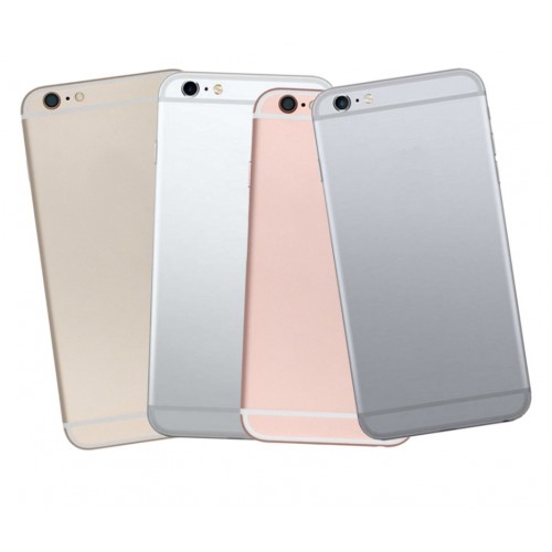 Back Cover Compatible With iPhone 6 Plus Silver HQ