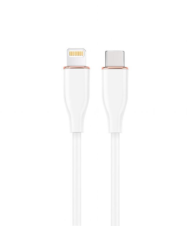 Gembird Lightning–USB-C-kaapeli 1,5 m valkoinen CC-USB2S-CM8PM-1.5M-W