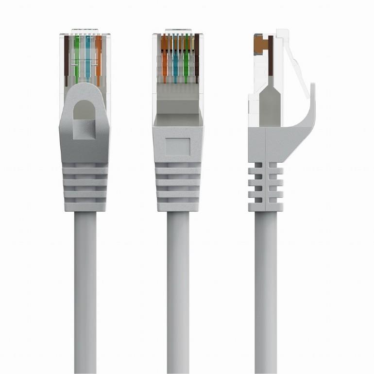 Kytkentäkaapeli CAT6 UTP 1,5 m/harmaa PP6U-1.5M GEMBIRD