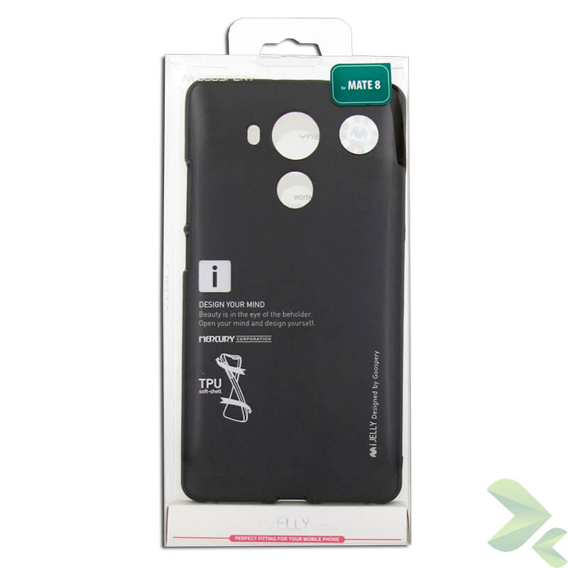 Mercury I-Jelly case for Huawei Mate 8, black