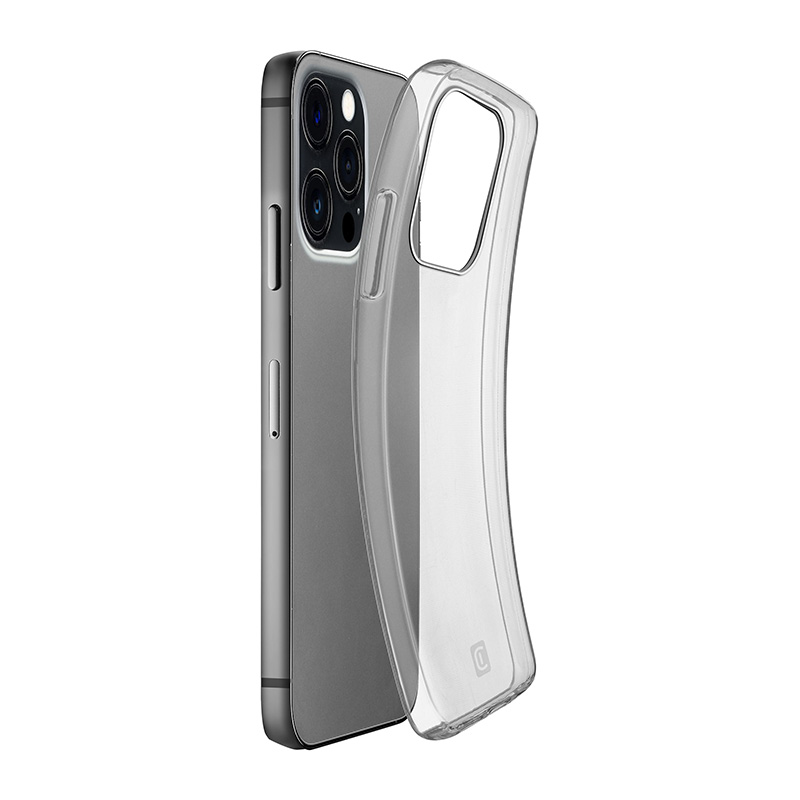 Cellularline Fine suojakuori iPhone 14 Pro -laitteelle, läpinäkyvä