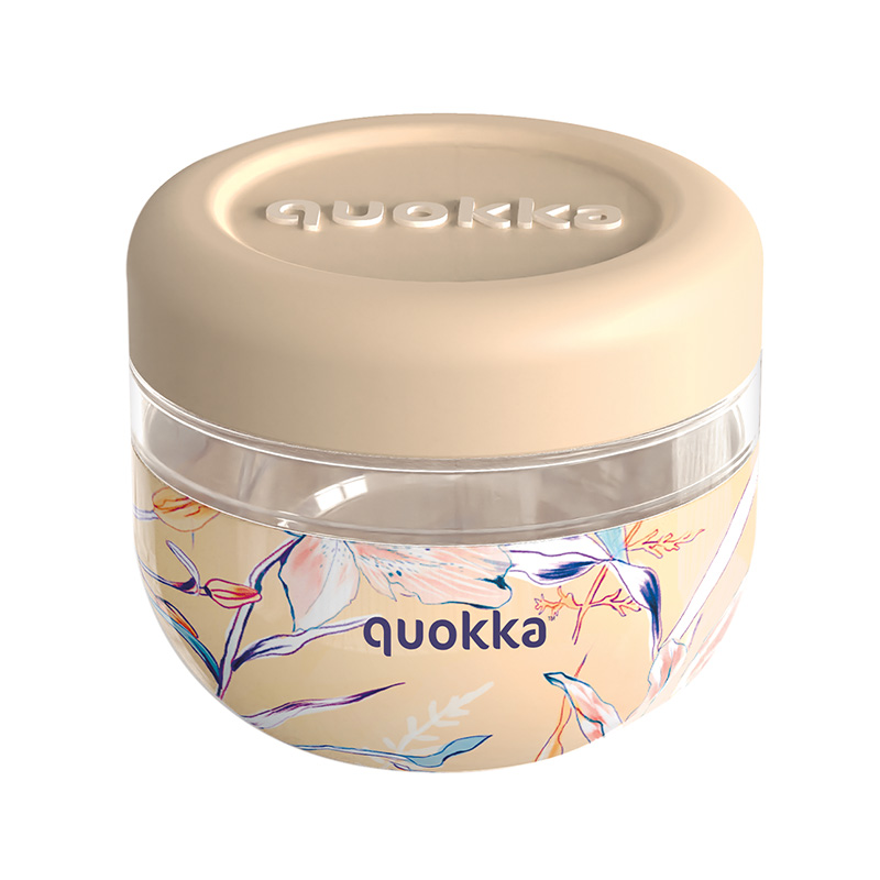 Quokka Bubble Food Jar 500 ml ruoka-astia, vintage-kukkakuvio