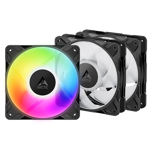 ARCTIC P12 Pro PWM PST A-RGB suorituskykyiset tuulettimet, 4-pin, 120mm, 3 kpl