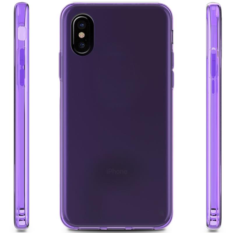 Zizo TPU suojakuori laitteelle iPhone X, violetti