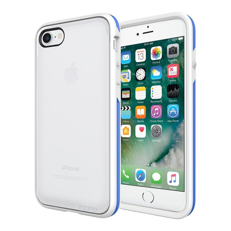 Incipio Performance Series Slim -suojakuori iPhone 7:lle, huurrettu / sininen