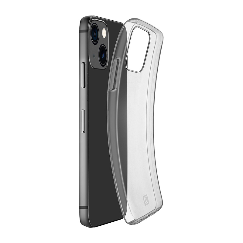 Cellularline Fine suojakuori iPhone 15 -laitteelle, läpinäkyvä