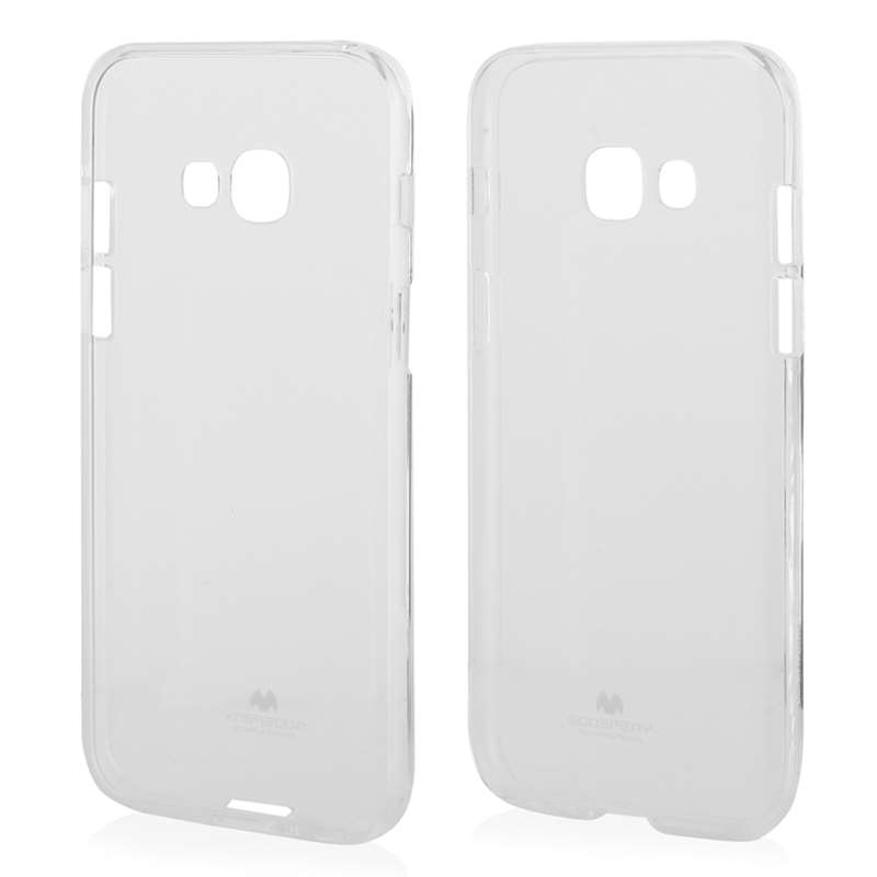 Mercury Transparent Jelly case for Samsung Galaxy A3 (2017), clear