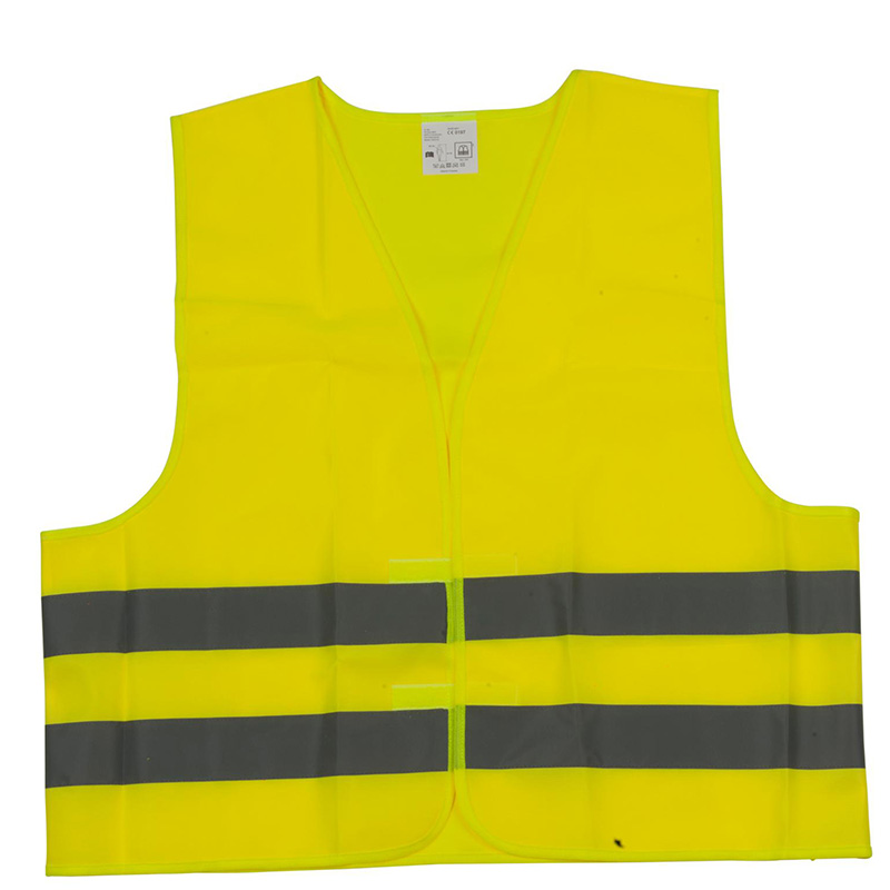 Lifetime reflective safety vest, yellow, size S–XXXL