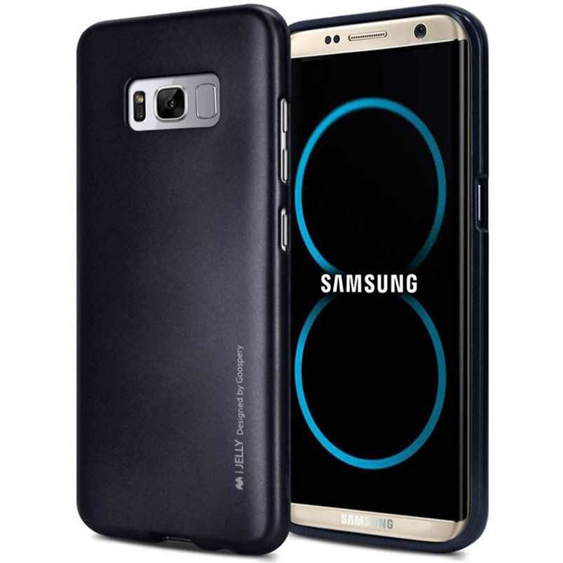 Mercury I-Jelly case for Samsung Galaxy S8+, black