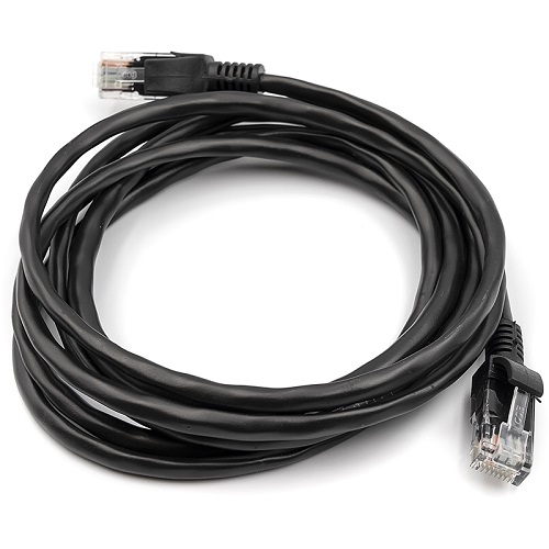 Kaapeli Cat5E UTP, 2m, musta