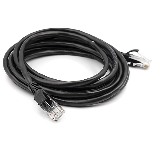 Kaapeli Cat5E UTP, 3m, musta