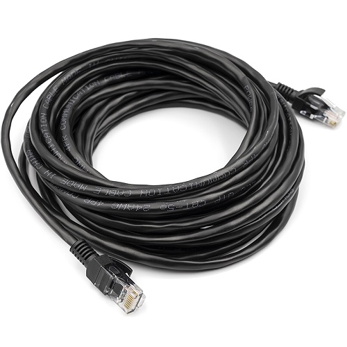 Kaapeli Cat5E UTP, 7.5m, musta