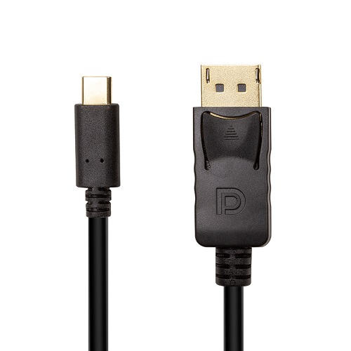 Kaapeli USB C 3.1 Thunderbolt 3 (uros) - DisplayPort (uros), 4K, 3m