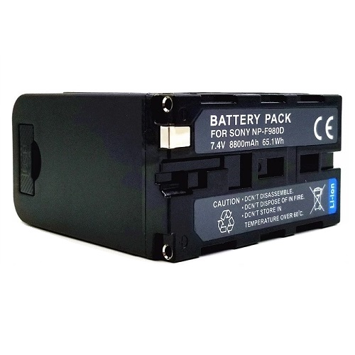 SONY NP-F980D akku, 8800mAh