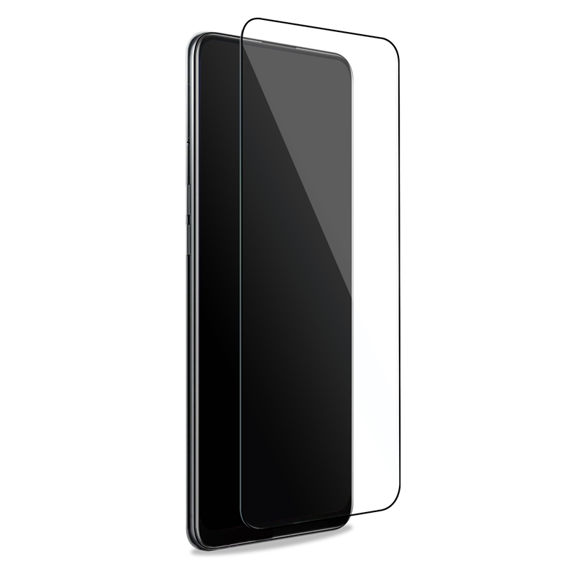 Puro Frame tempered-glass screen protector for Xiaomi Mi 11 Lite, black frame