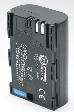 Canon, akku LP-E6