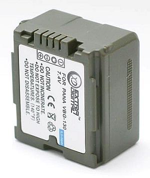 Panasonic, akku VW-VBG130