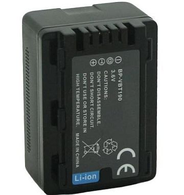 Panasonic, akku VW-VBT190