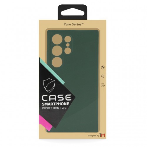 Phone Case "TM Pure Silicone" for Xiaomi 13 Pro / Dark Green / (Blister)