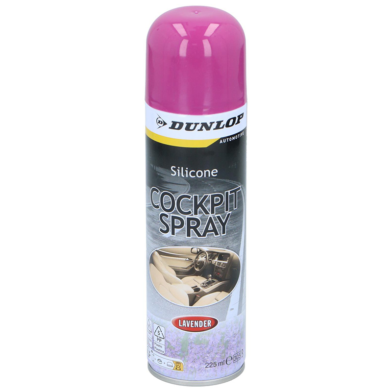 Dunlop dashboard-cleaning spray, 225 ml, lavender fragrance