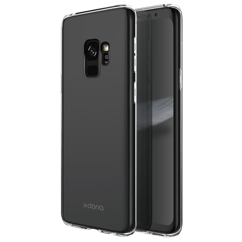 X-Doria Gel Jacket suojakuori laitteelle Samsung Galaxy S9, läpinäkyvä