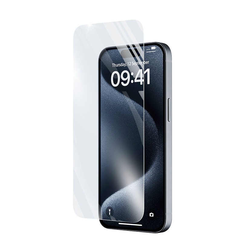 Cellularline Impact Glass karkaistu näytönsuojalasi iPhone 15 / 15 Pro -laitteelle