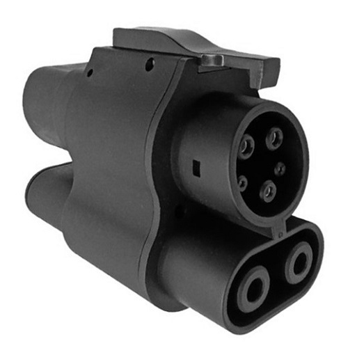 Sähköauton laturiadapteri CCS2 - CCS1 (DC/AC)