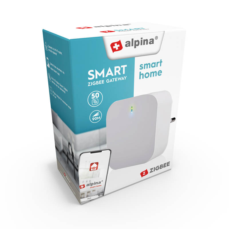 Alpina Zigbee-yhdyskäytävä älylaitteille