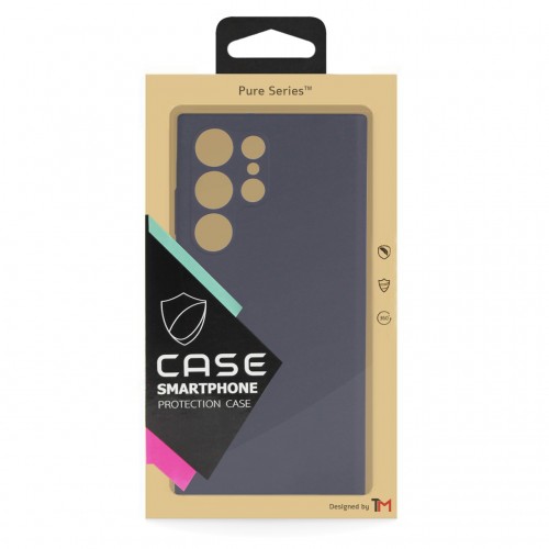 Phone Case "TM Pure Silicone" for Samsung A536 A53 5G / Charcoal Gray / (Blister)