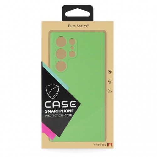 Phone Case "TM Pure Silicone" for Samsung G991 S21 / Mint Green / (Blister)