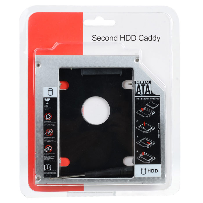 HDD-kiinnike 12 mm:lle