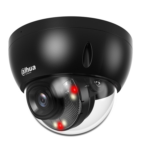 IP-verkkokamera 4MP Dahua HDBW2449E-S-IL, 2.8mm, musta