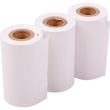 Lämpöpaperi lämpötarratulostimeen, D30mm x 52mm, 3 rullaa