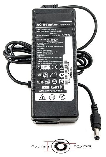 Kannettavan tietokoneen virtalähde LENOVO 72W: 16V, 4.5A