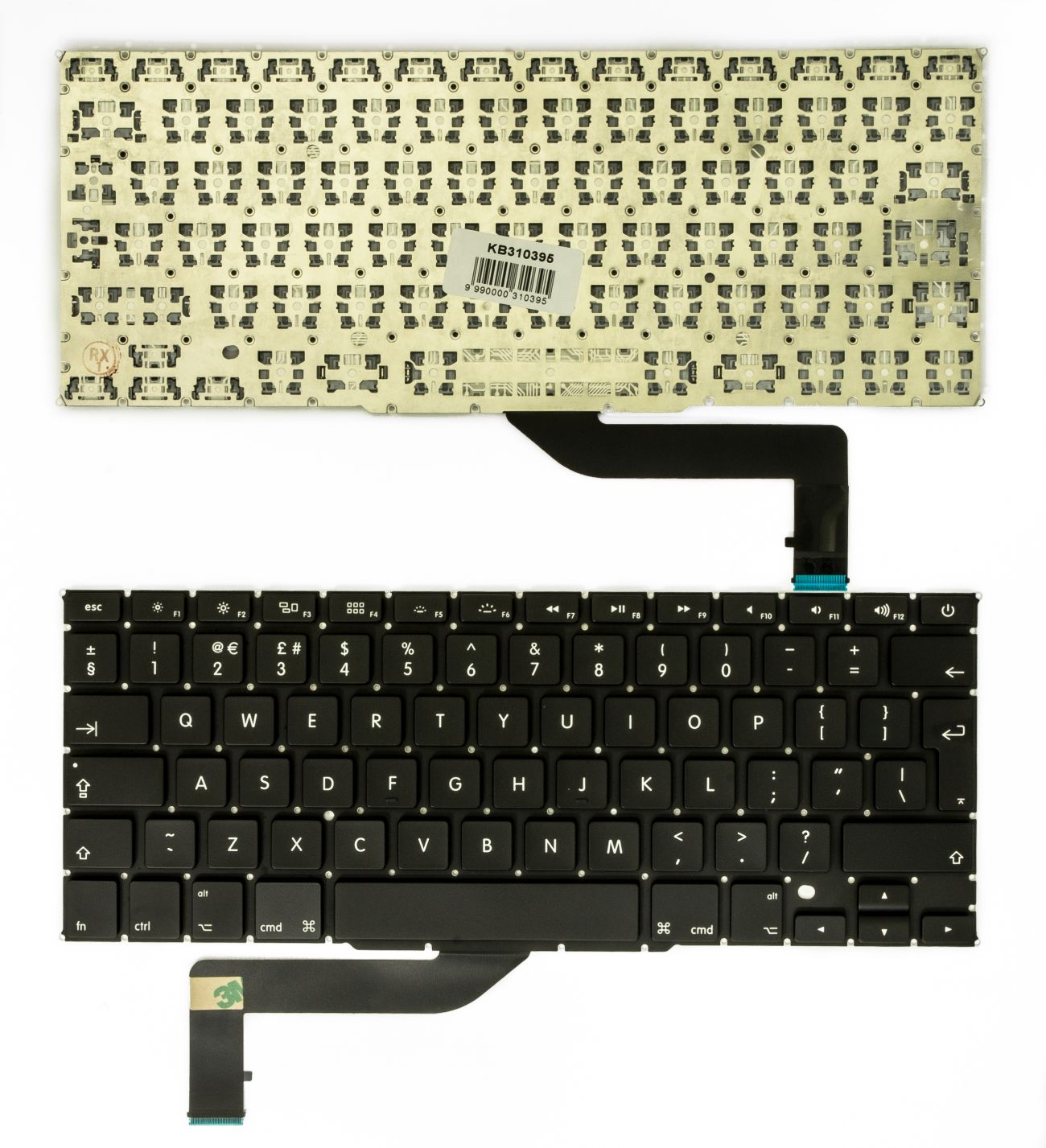 Keyboard APPLE MacBook Pro 15" Retina 1398, UK