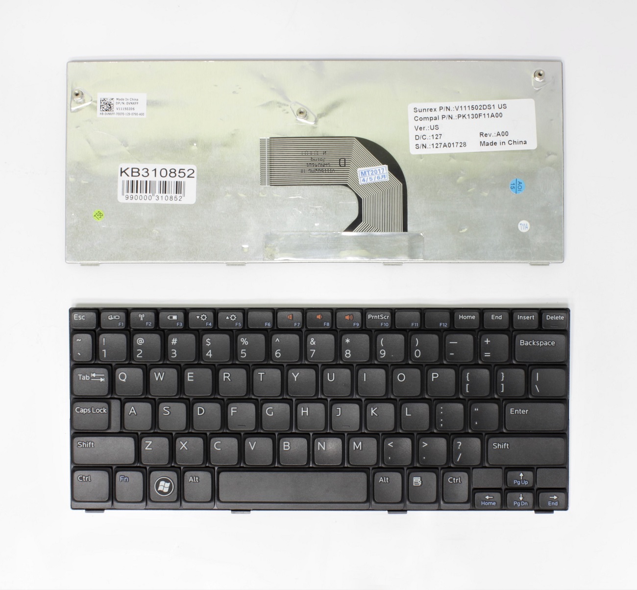 Näppäimistö DELL Inspiron Mini 10: 1012, 1018