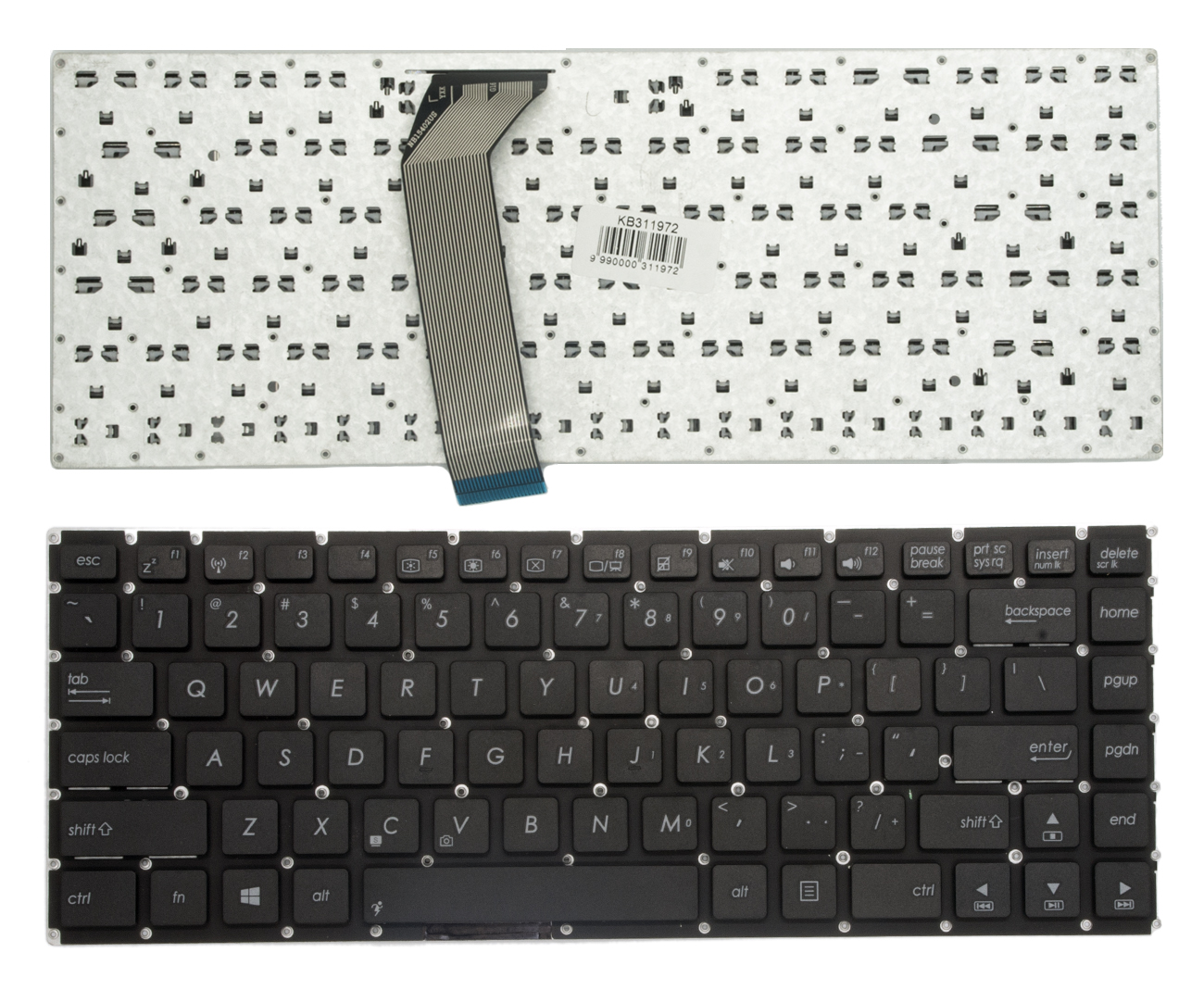 Näppäimistö ASUS: X402, X402C, X402CA, F402, F402C, F402CA, F45