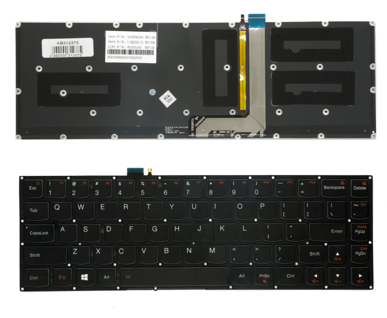Näppäimistö LENOVO Yoga 3 Pro 1370
