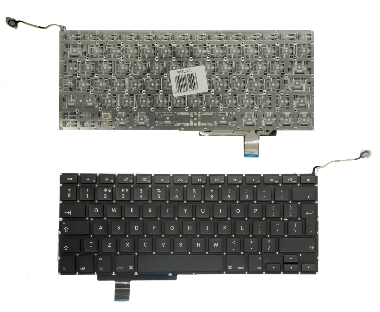 Näppäimistö APPLE: MacBook Pro 17" A1297, UK