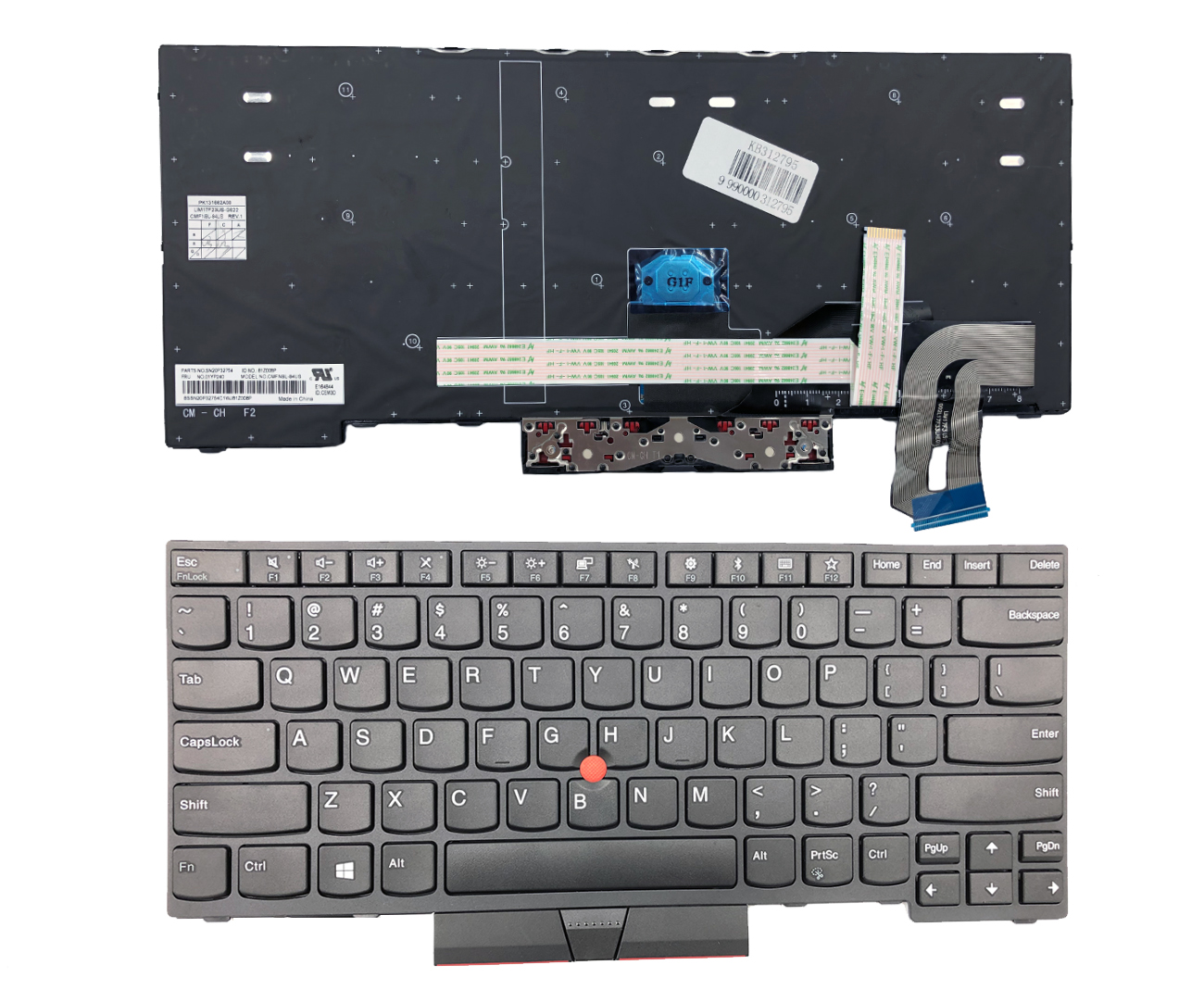 Näppäimistö Lenovo ThinkPad: E480 L480 T480S