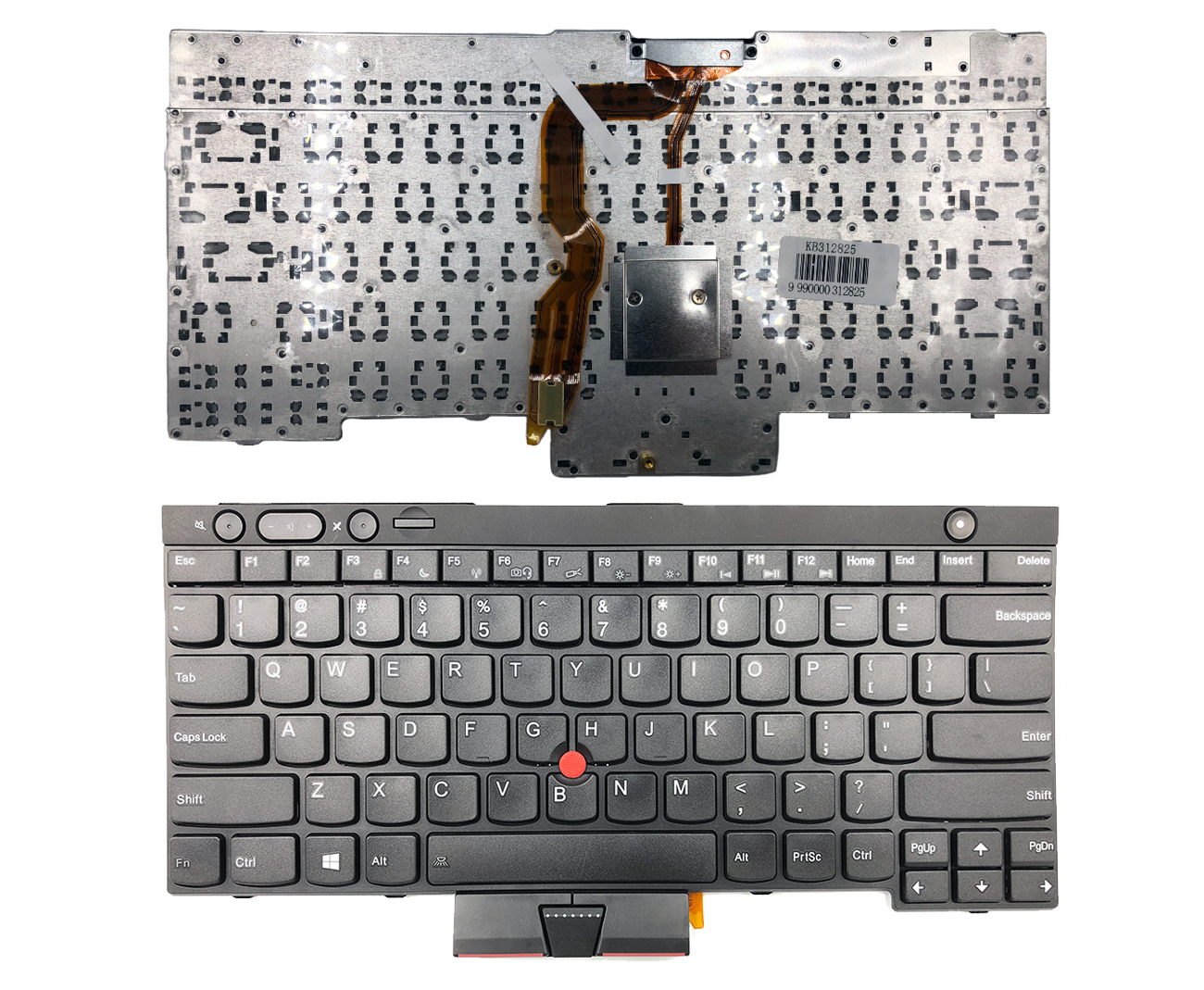 Näppäimistö Lenovo: Thinkpad T430, T530, L430, X230, W530 kehyksellä ja ohjauspisteellä