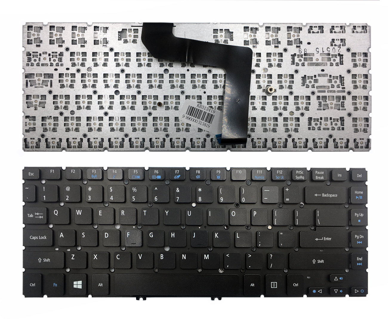 Näppäimistö Acer: Aspire M5-481T M5-481TG M5-481PT M5-481PTG, taustavalolla, US