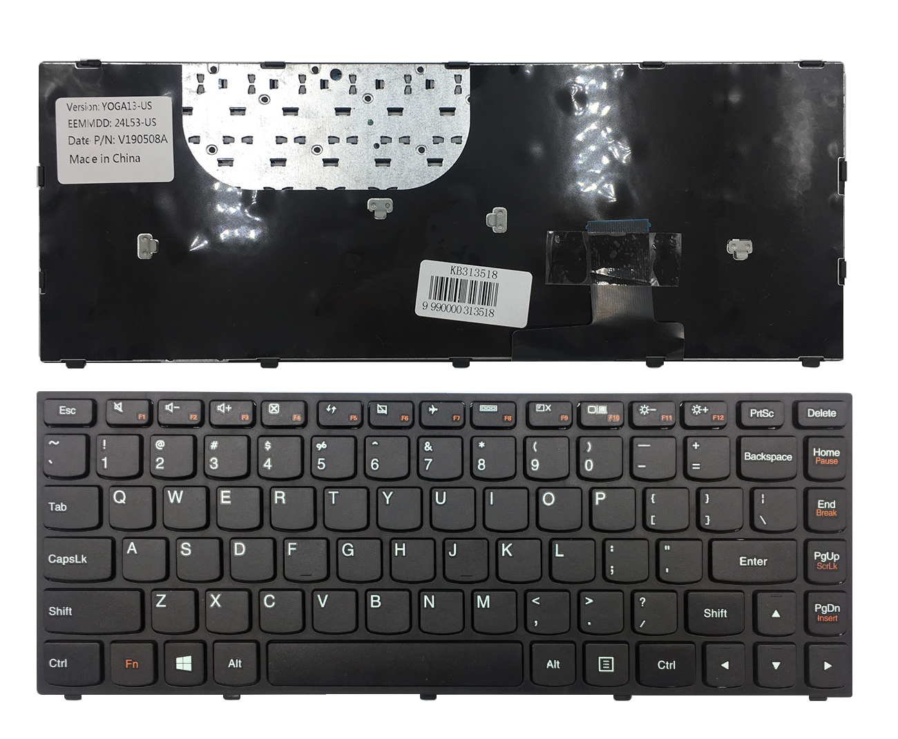 Näppäimistö Lenovo: IdeaPad Yoga 13 Ultrabook Series 13-IFI 13-ISE